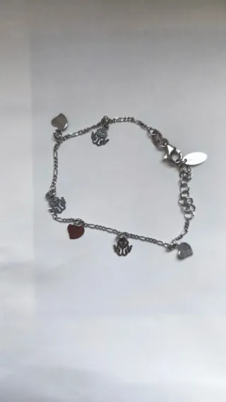 Bracciale Amen con ciondoli angeli e cuori