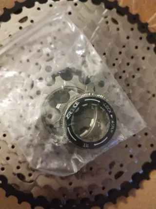 Cassette y plato bicicleta