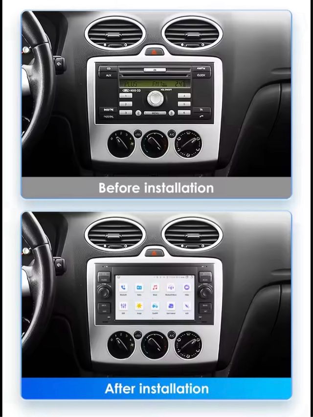 Radio Coche Pantalla Táctil para Ford