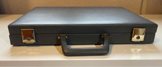 Maletín de piel para portátil