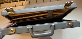 Maletín de piel para portátil