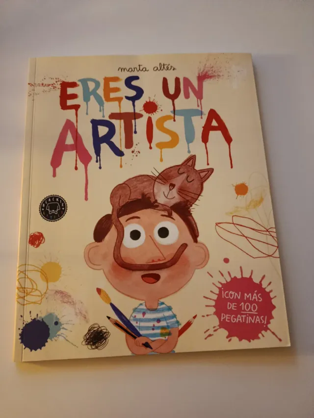 Libro actividades infantiles Eres un artista