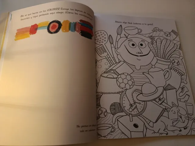 Libro actividades infantiles Eres un artista