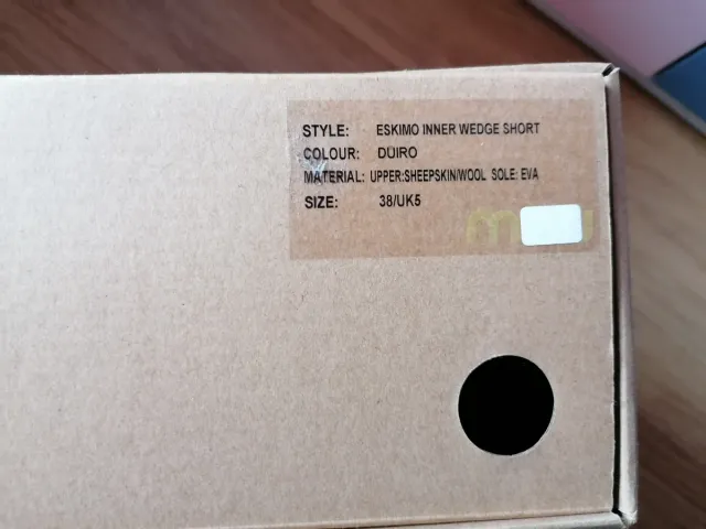 Botas Mou grises de ante y pelo