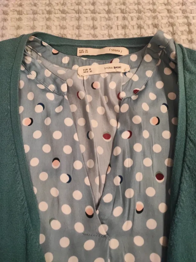 Camisa y jersey Sfera azul talla M