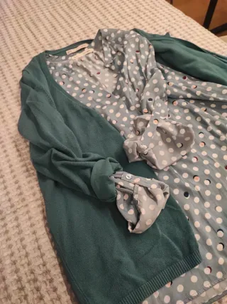 Camisa y jersey Sfera azul talla M