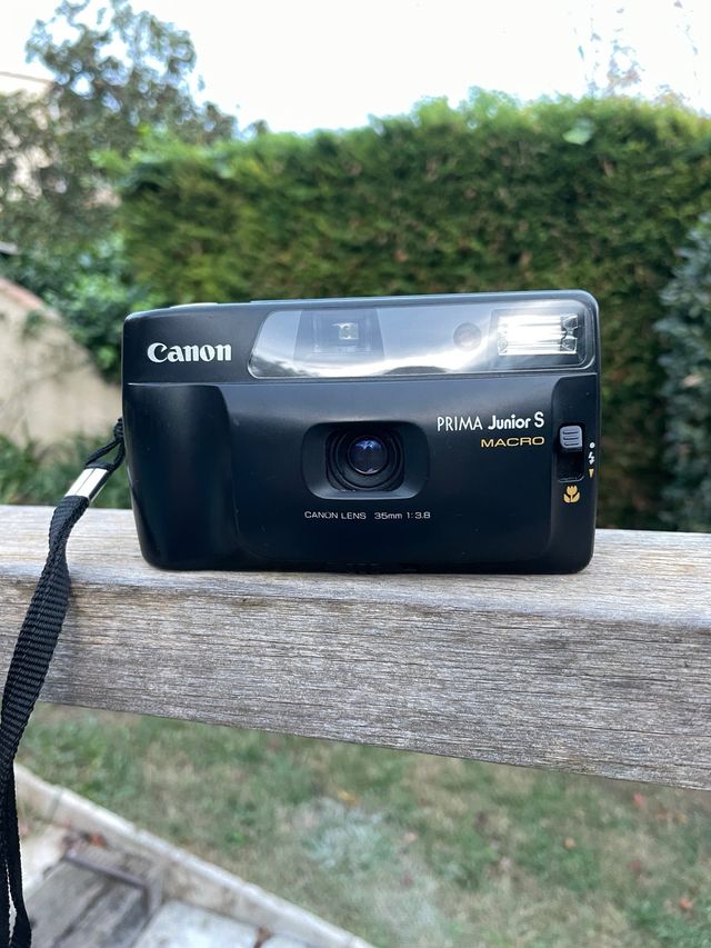 Cámara Analógica Canon Prima Junior S - Lente 35mm