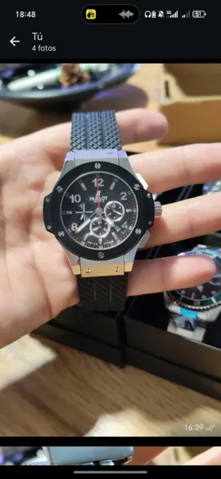 Reloj de hombre Automático plateado