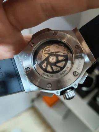 Reloj de hombre Automático plateado