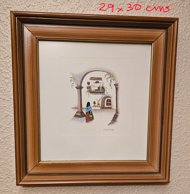 Cuadro Original Firmado Carol Jean