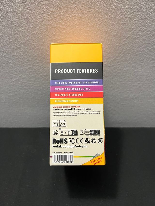 Kodak Charmera keychain Digital Camera.