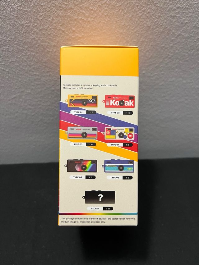 Kodak Charmera keychain Digital Camera.