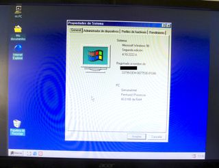 PC Retro AT Socket 7 P100 40MB W98