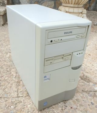 PC Retro AT Socket 7 P100 40MB W98