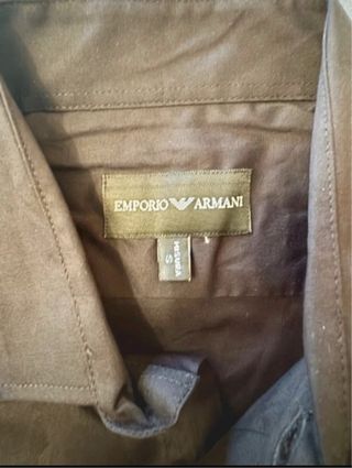 Camisa Emporio Armani Negra