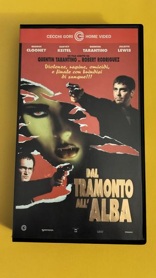 Dal Tramonto all'Alba VHS Cecchi Gori Home Video