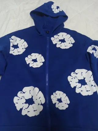 Felpa con zip uomo taglia M