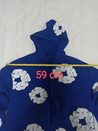 Felpa con zip uomo taglia M