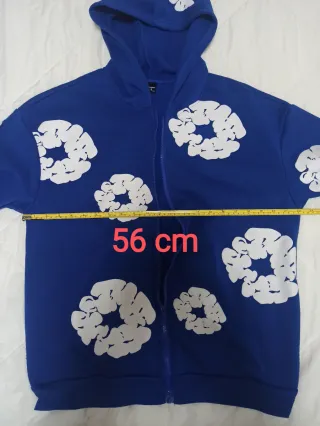 Felpa con zip uomo taglia M