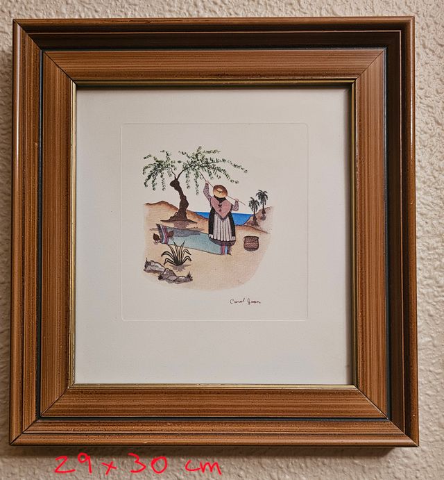 Cuadro original firmado Carol Jean