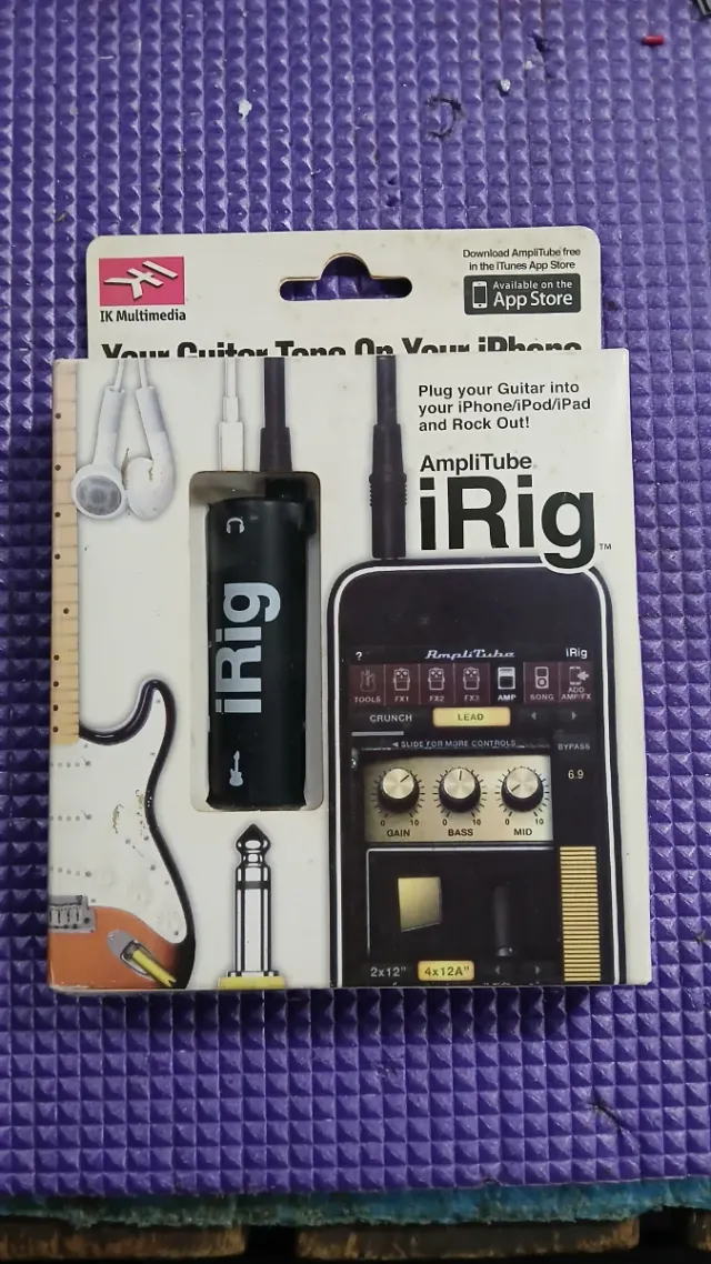 IK Multimedia iRig 2 Interfaz Guitarra iPhone