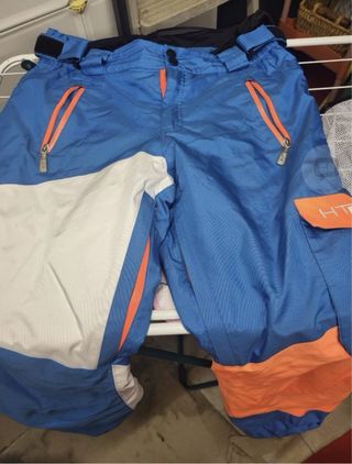 Giacca sci HT Team blu e arancione