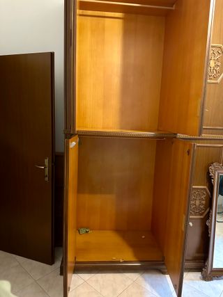 Armadio 5+5 ante legno massiccio