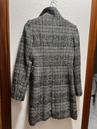 Abrigo Zara cuadros mujer