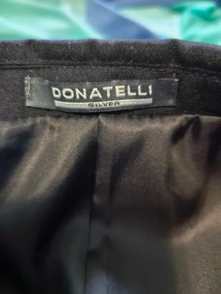 Traje DONATELLI negro hombre