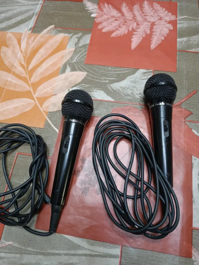 2 Microfones Dinâmicos Profissionais