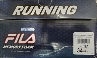 Zapatillas Running Fila Negras y Rosas