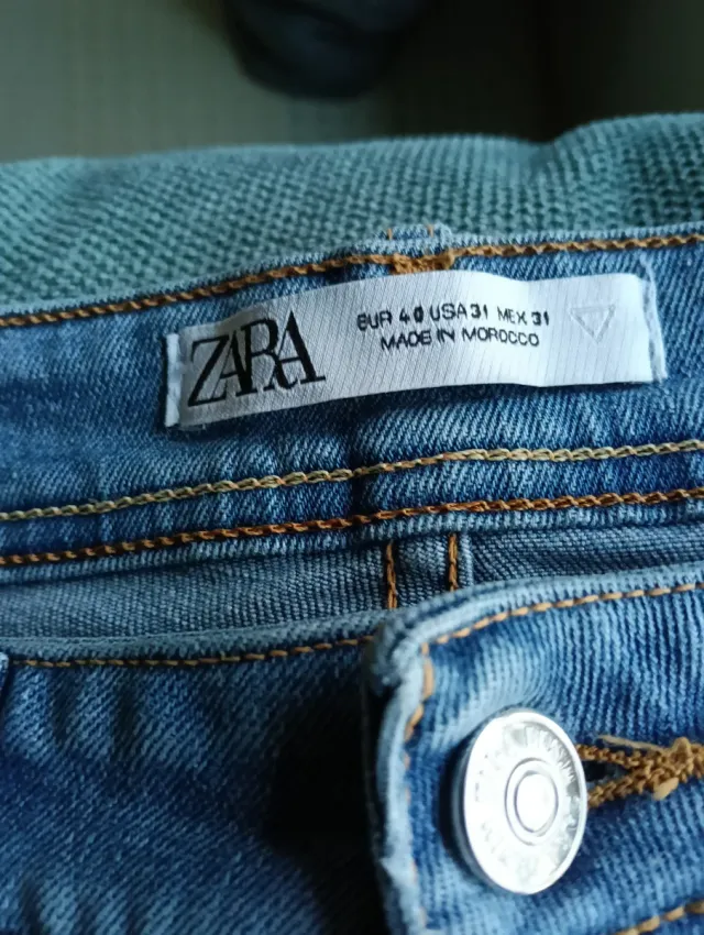 Vaqueros Zara Hombre Talla M.