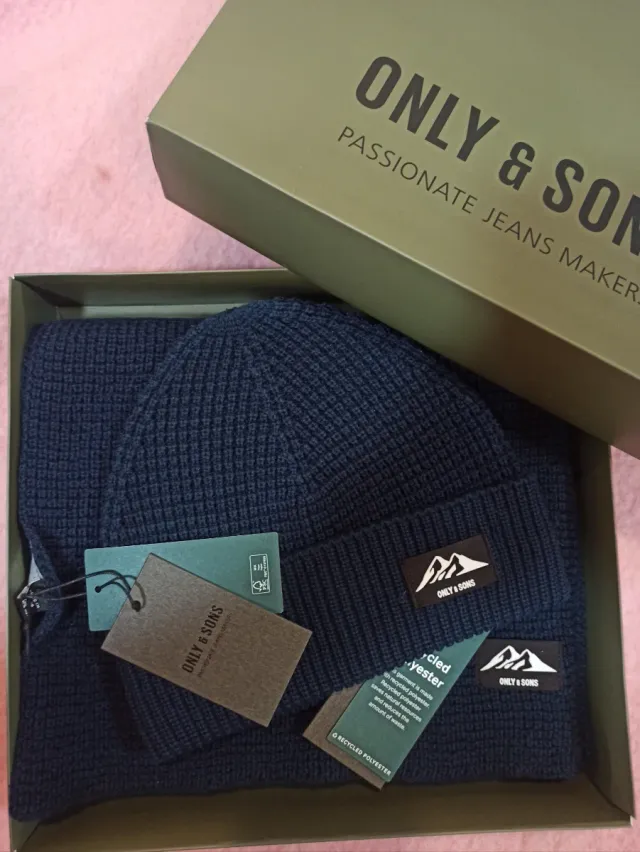 Conjunto gorro y bufanda Only & Sons