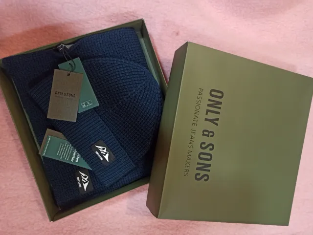 Conjunto gorro y bufanda Only & Sons