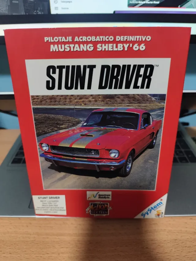 Stunt Driver Mustang Shelby '66 ibm pc 3.5