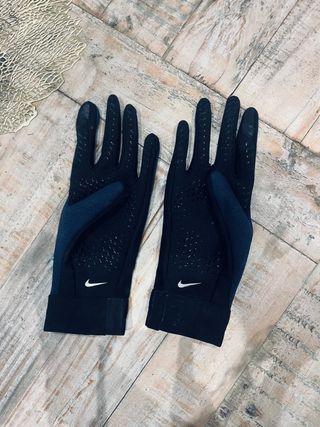 Guantes Nike Negros y Azules talla niño