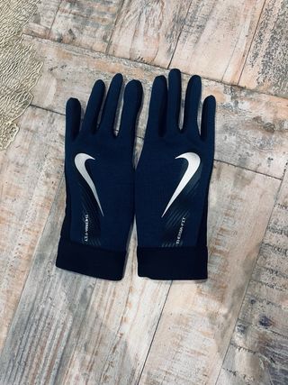 Guantes Nike Negros y Azules talla niño