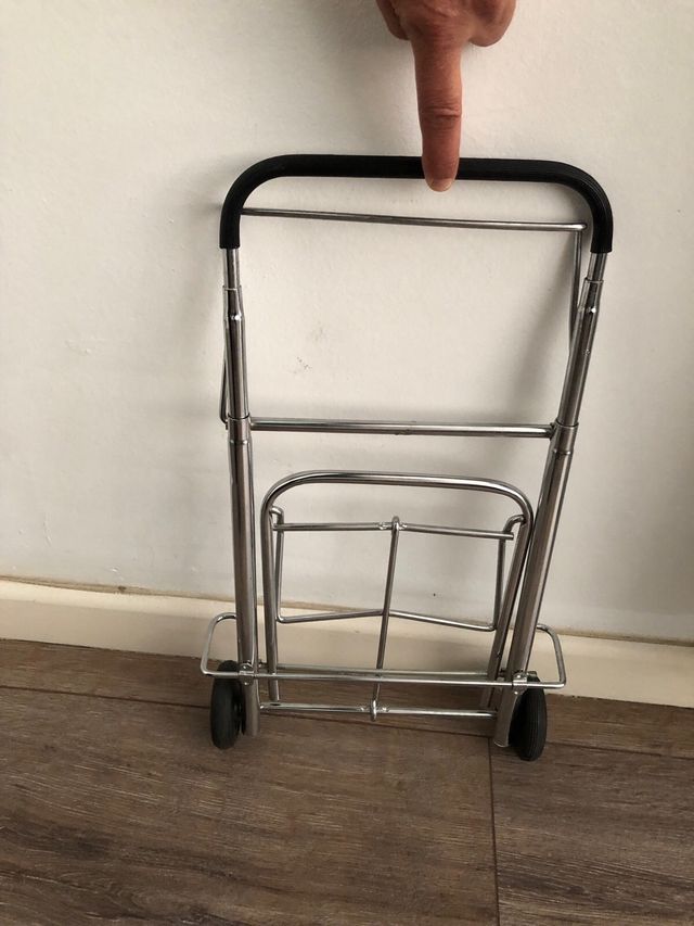 Carrito porta equipaje plegable