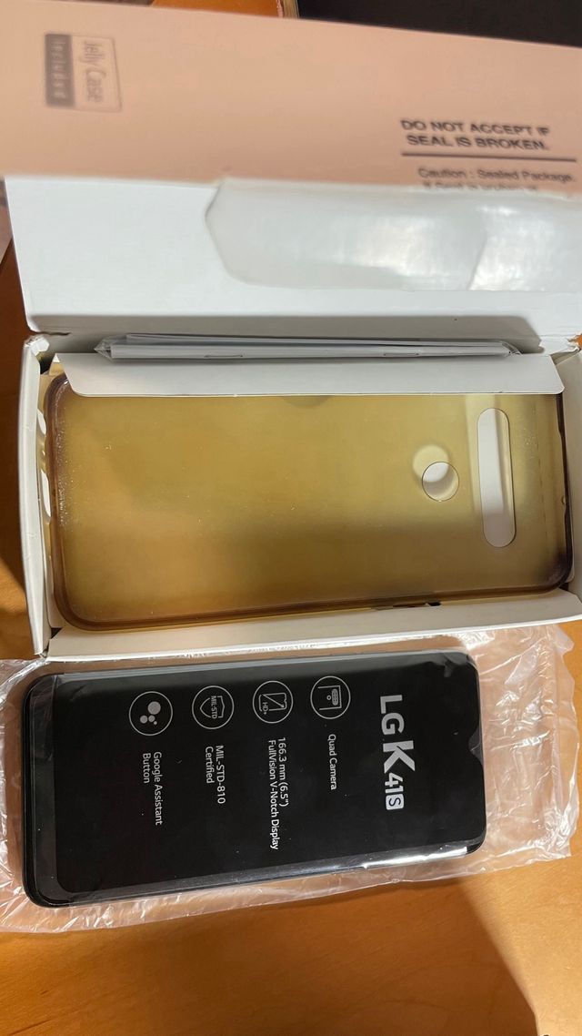 Teléfono LG K41s Gris