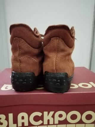 Polacchine Blackpool camoscio donna tg 38