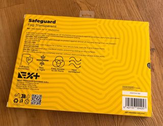 Protector MacBook Air 13” M4/M3/M2 Fog Transp.