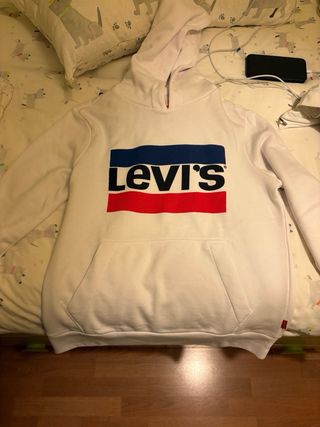 Sudadera Levi's Blanca talla 14