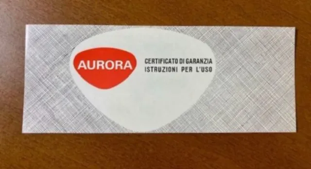 Stilografica Aurora 888 per Ricardo B.