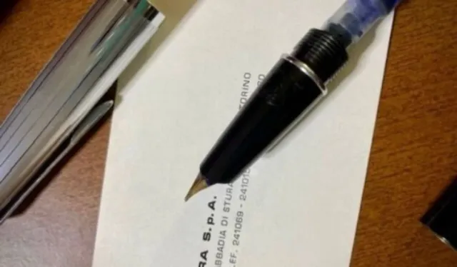 Stilografica Aurora 888 per Ricardo B.