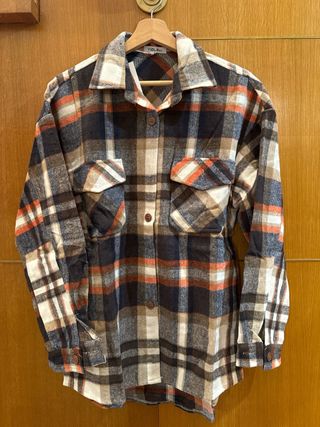 Sobrecamisa cuadros multicolor L/XL