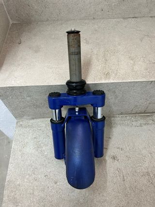 Amortiguador Patinete Eléctrico Azul