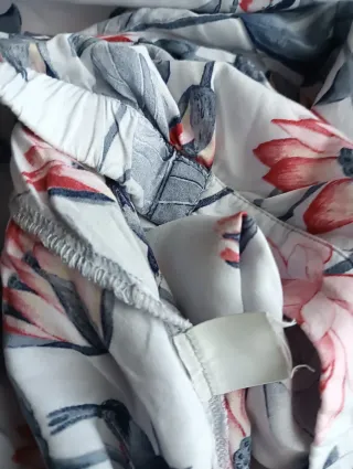 Pantalón pijama estampado flores talla XL mujer