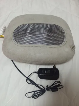 Coperta ciniglia con maniche e massaggiatore