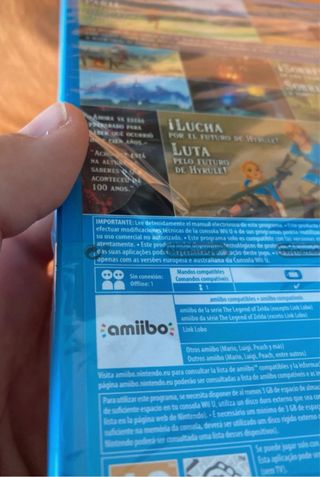 SIGILLATO Zelda Breath of the Wild Nintendo WiiU