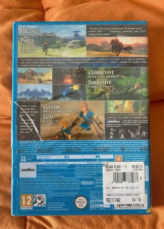 SIGILLATO Zelda Breath of the Wild Nintendo WiiU